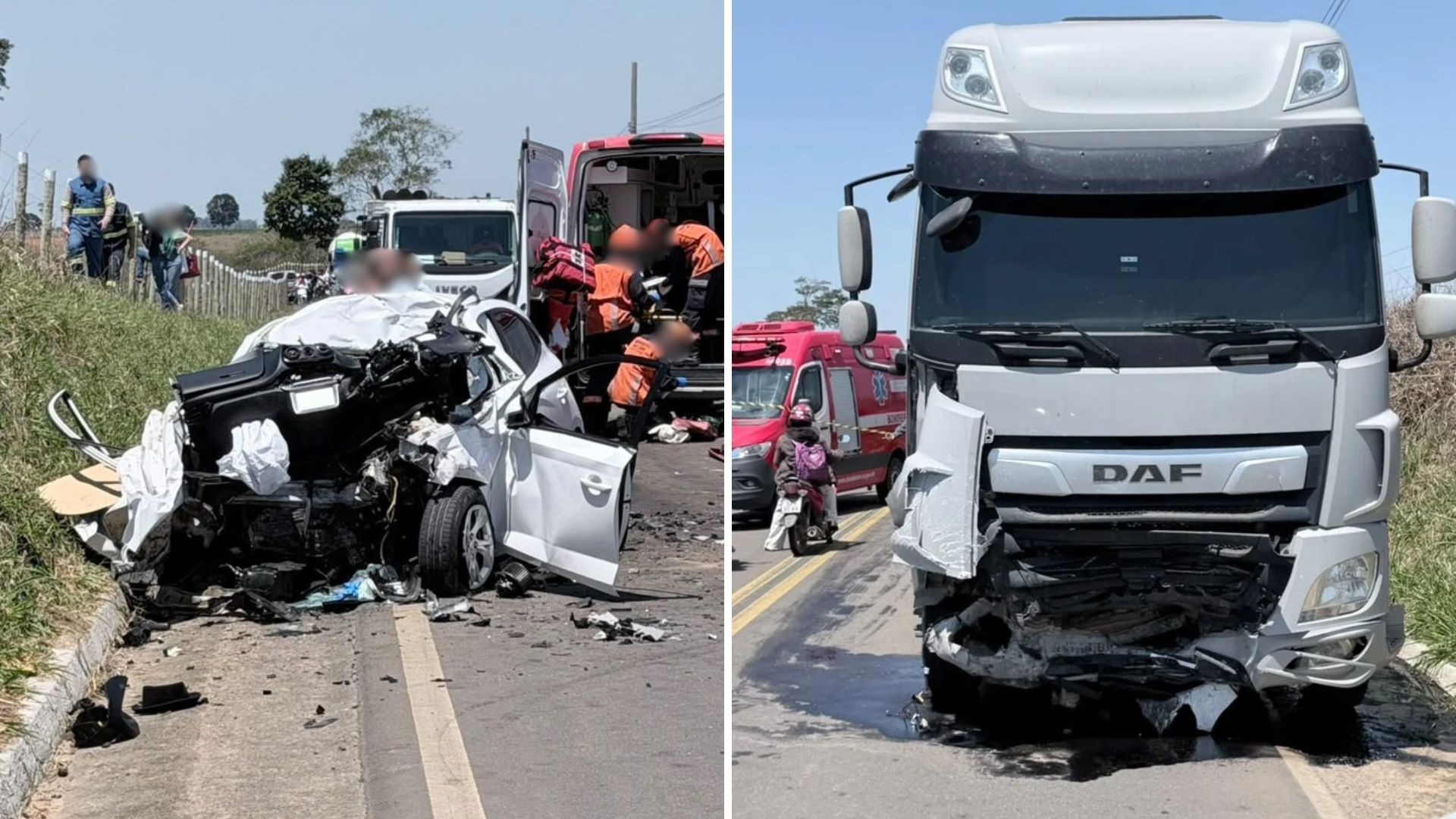 Fisioterapeuta que também era dançarino morre em acidente entre carro e caminhão no ES