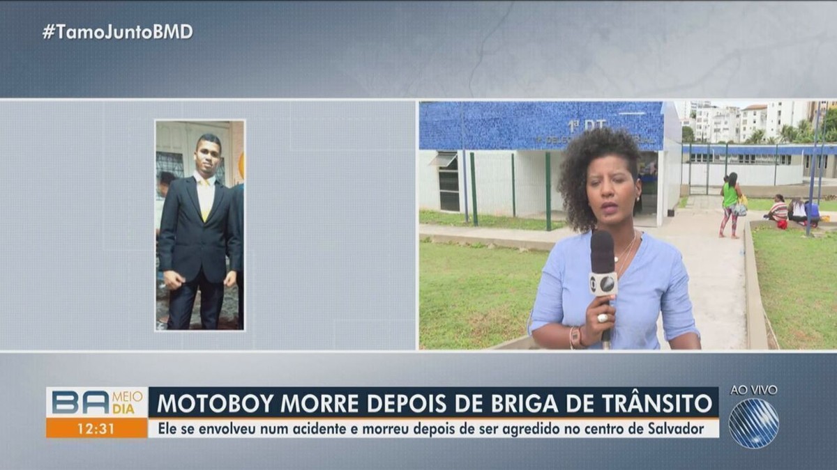 Motoboy Morre Após Se Envolver Em Acidente E Ser Agredido Com Soco No Rosto Em Salvador Bahia G1 7092