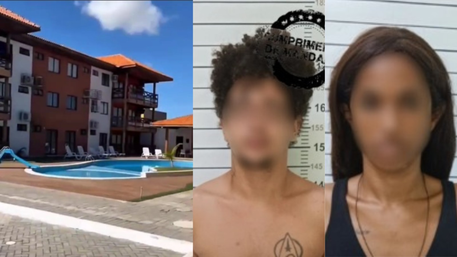 Casal suspeito de aplicar 'golpe do Pix' é preso em pousada de luxo no litoral do Piauí; mulher teria se passado por servidora pública