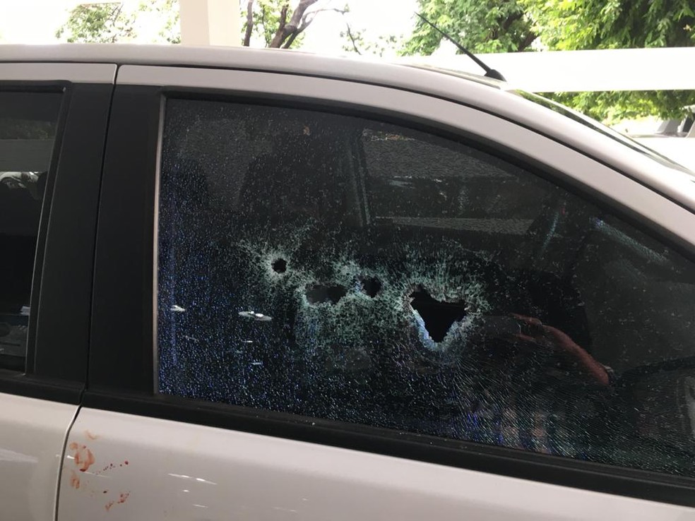 Diretora do Sanear de Rondonópolis foi assassinada a tiros — Foto: Marcos Souza