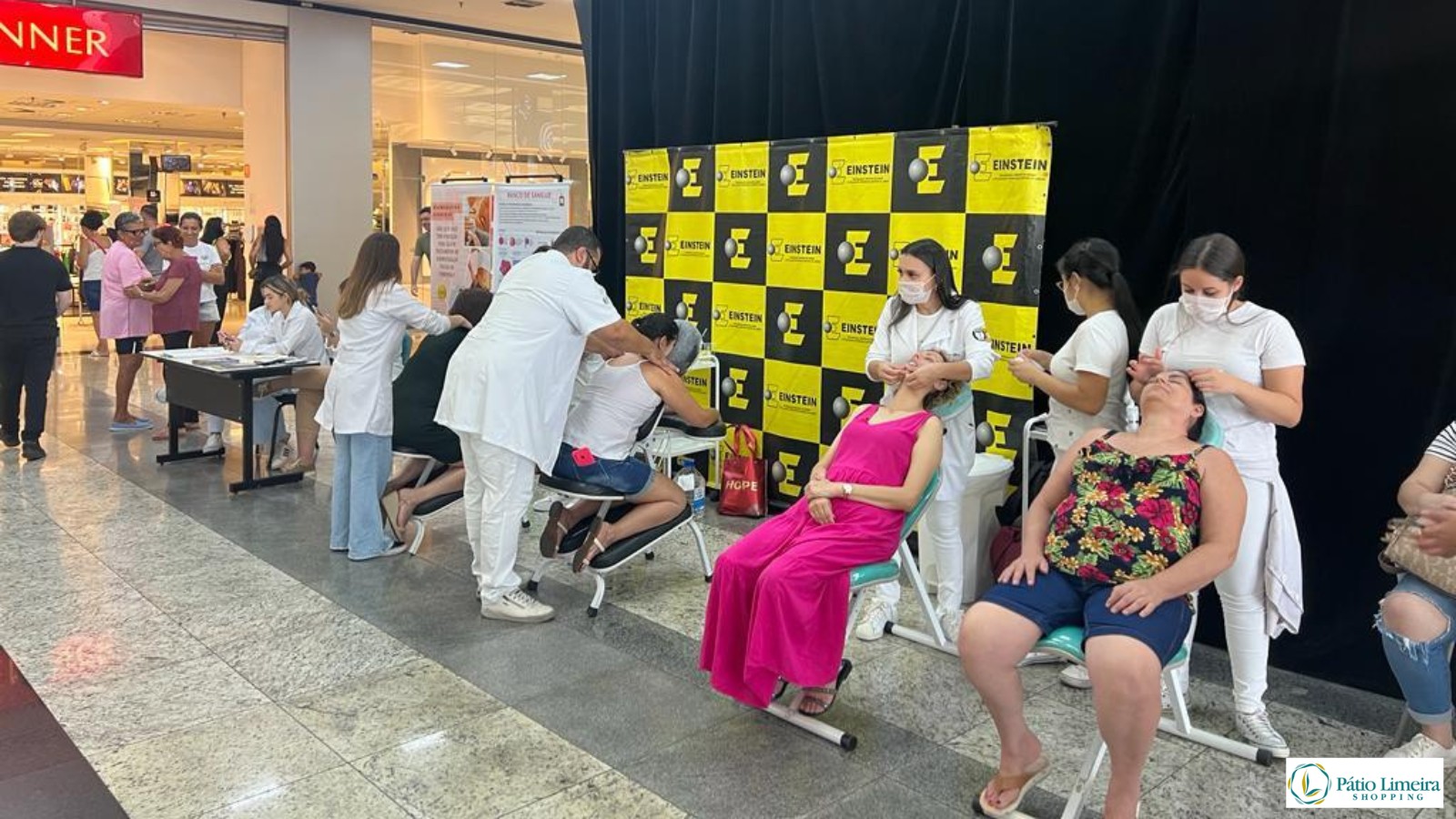 Pátio Limeira Shopping e UniEinstein oferecem serviços de saúde e bem-estar