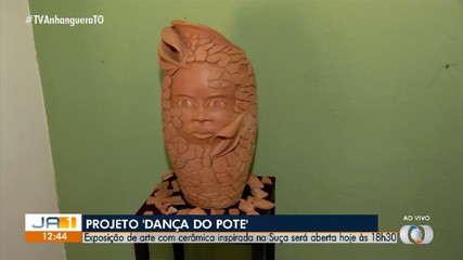Exposição 'Dança do Pote' será apresentada em Palmas nesta sexta-feira (5)