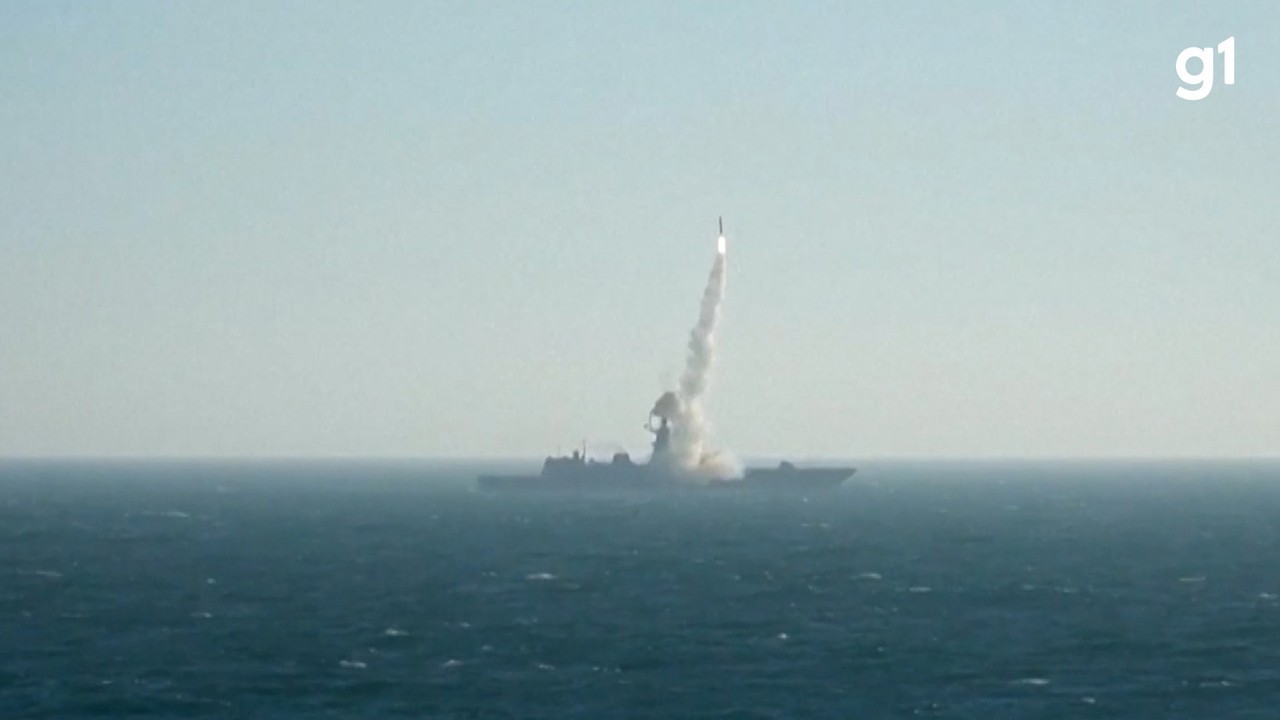 Rússia divulga vídeo de lançamento de novo míssil hipersônico