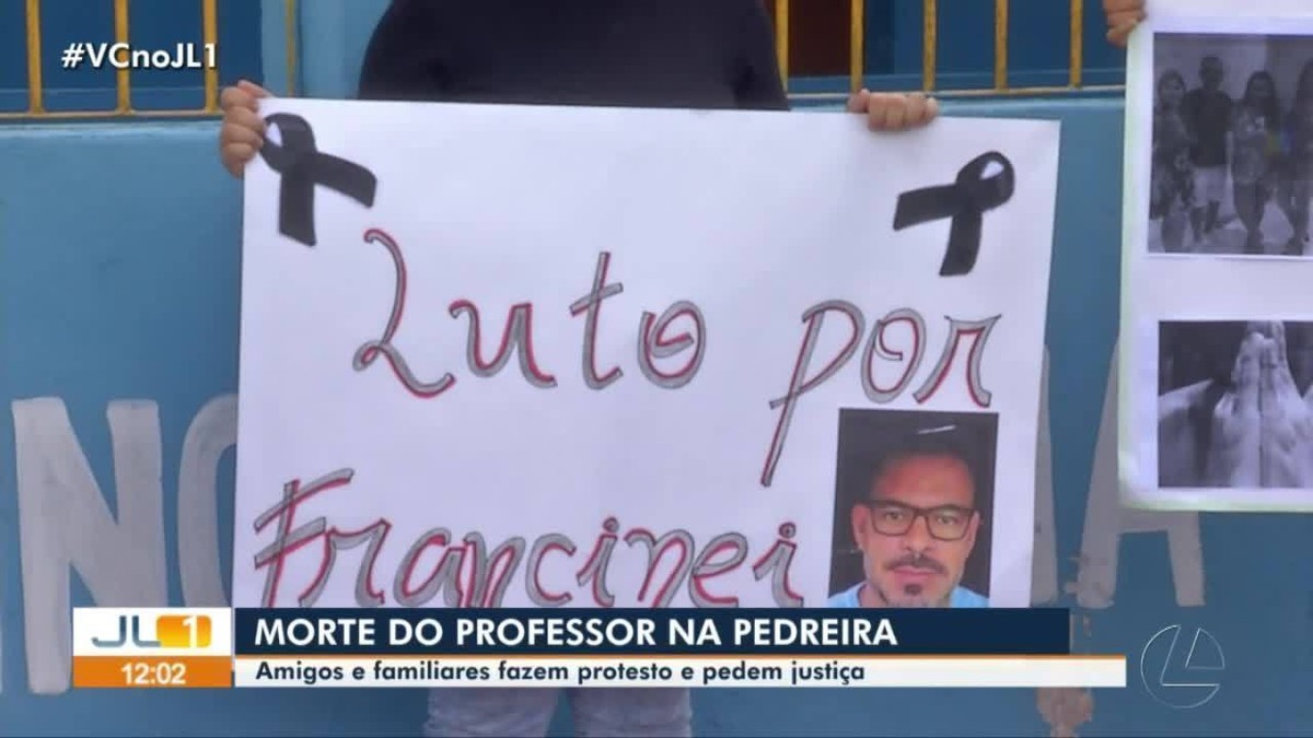 Protesto Pede Agilidade Nas Investigações Do Assassinato De Professor ...