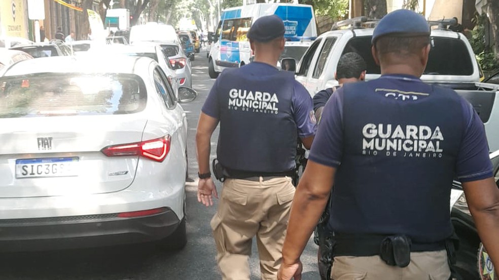 Agentes da Guarda Municipal do Rio de Janeiro — Foto: Reprodução