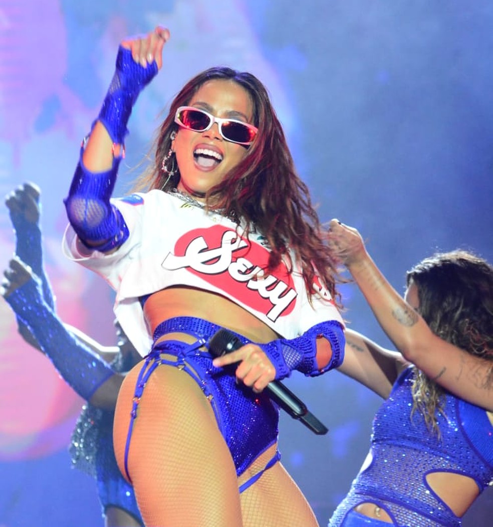 Anitta é uma das atrações do Festival Virada Salvador — Foto: Joilson César/ Ag. Picnews
