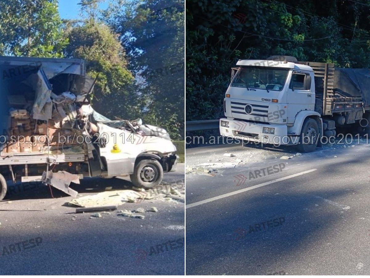 Passageiro de van morre após colisão com traseira de caminhão na Cônego D. Rangoni, SP
