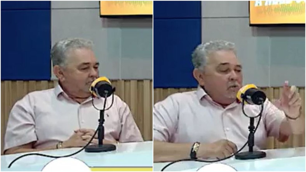 Prefeito no Ceará afirma que 'trabalha com CV e PCC' em fala sobre segurança e geração de empregos — Foto: Reprodução