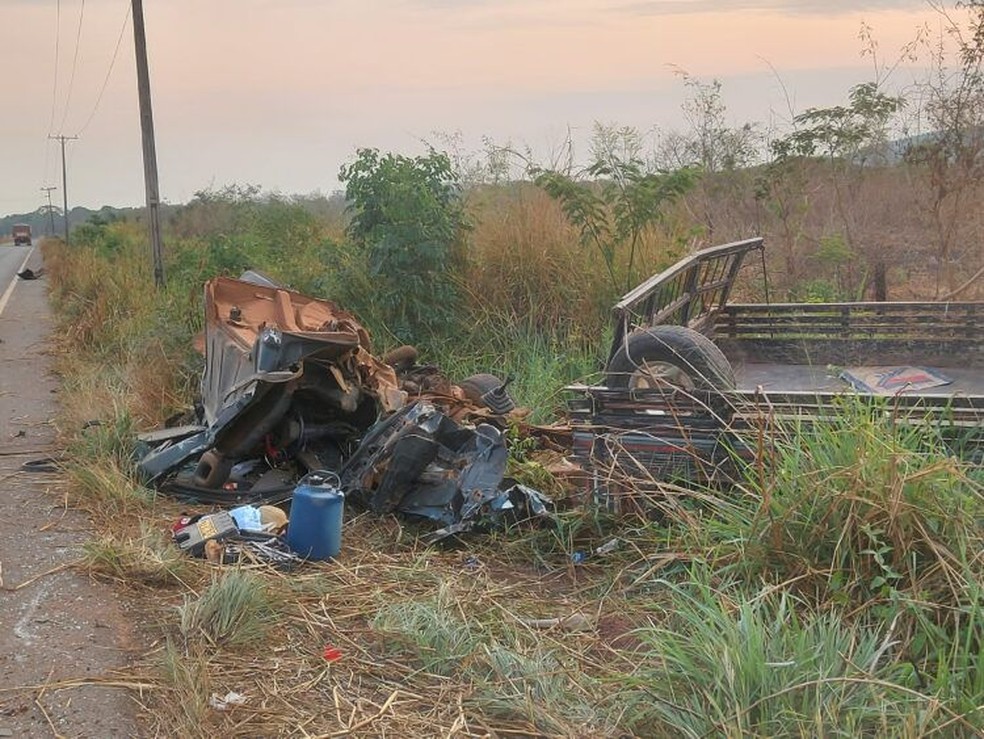 Acidente grave matou motorista e deixou outro condutor em estado grave — Foto: Divulgação