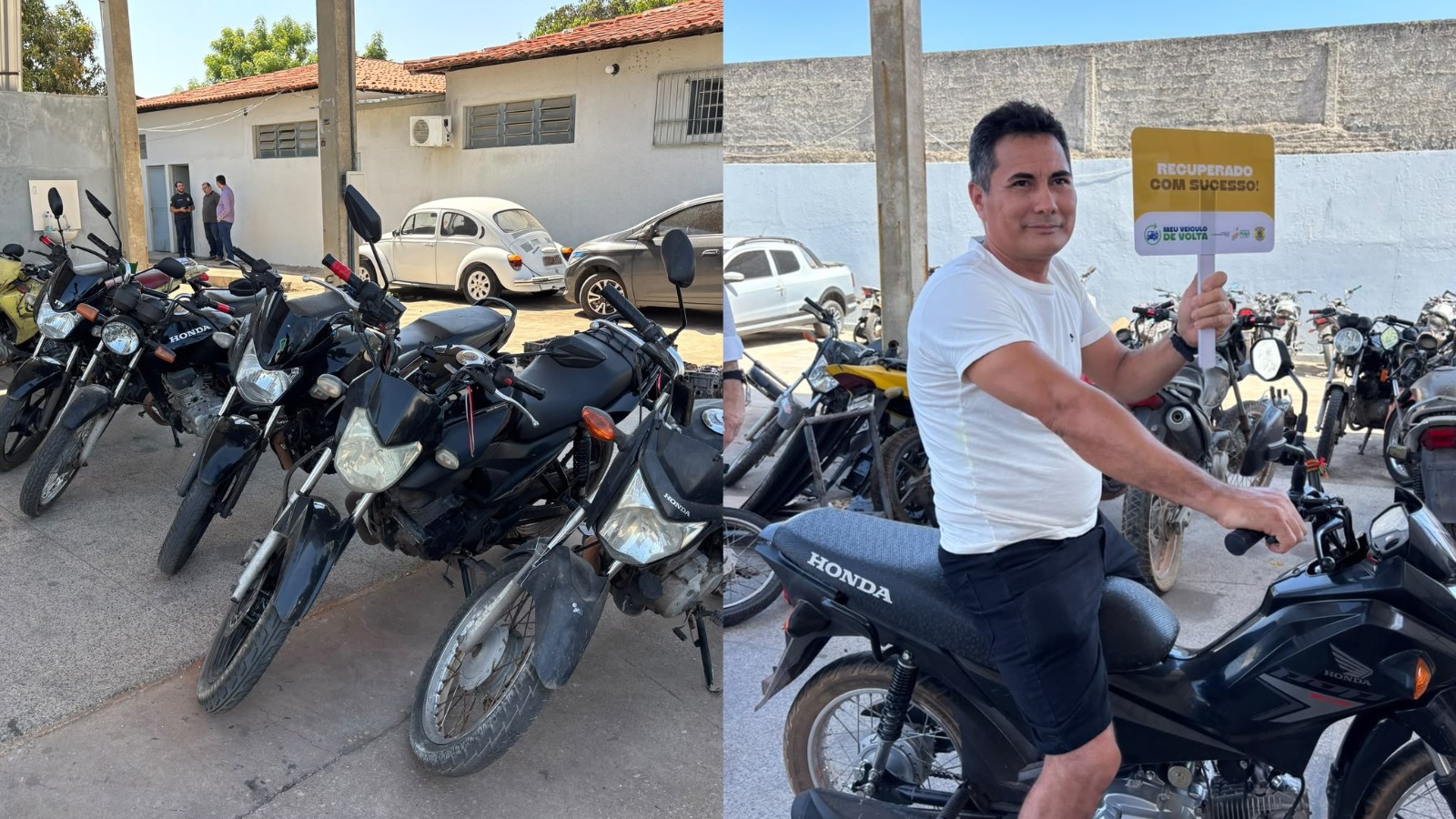 Treze veículos roubados ou furtados são devolvidos aos donos em Teresina