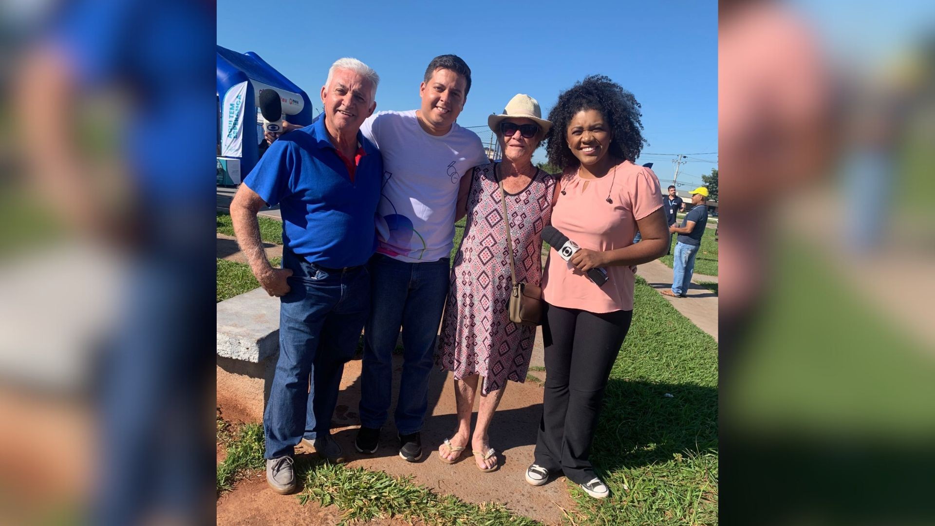 Recado de Dia das Mães, presente para Tatiane Ferreira e música com Carlão e Rivas: veja como foi o MG1 no Parque das Américas, em Uberaba