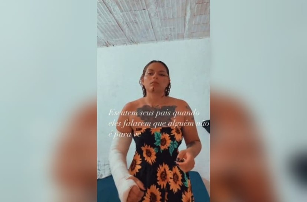 Naiza Menezes relatou o caso ao g1. — Foto: Arquivo pessoal