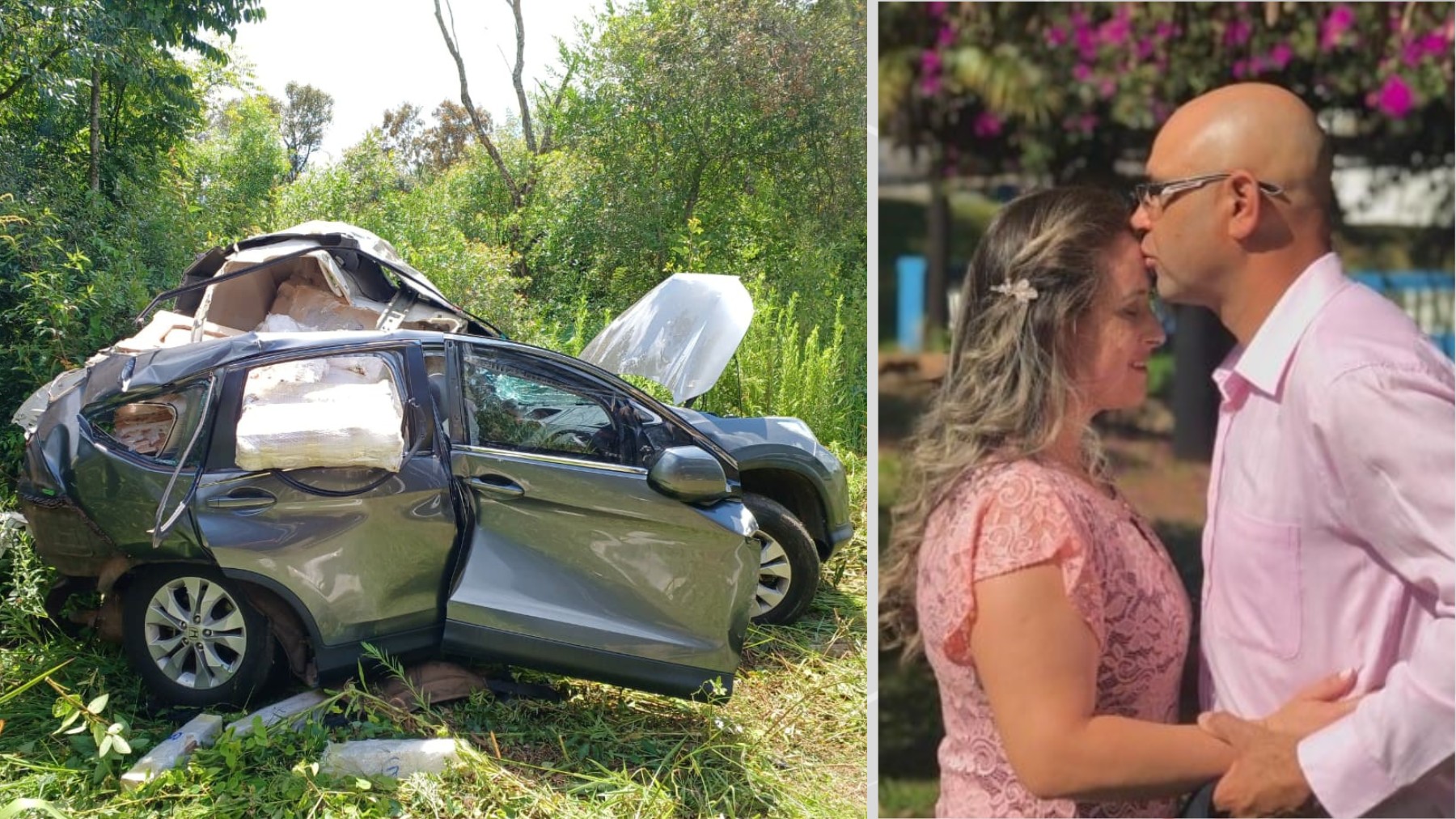 Acidente que matou casal de SP no PR foi provocado por carreta que tentou fazer ultrapassagem, diz polícia