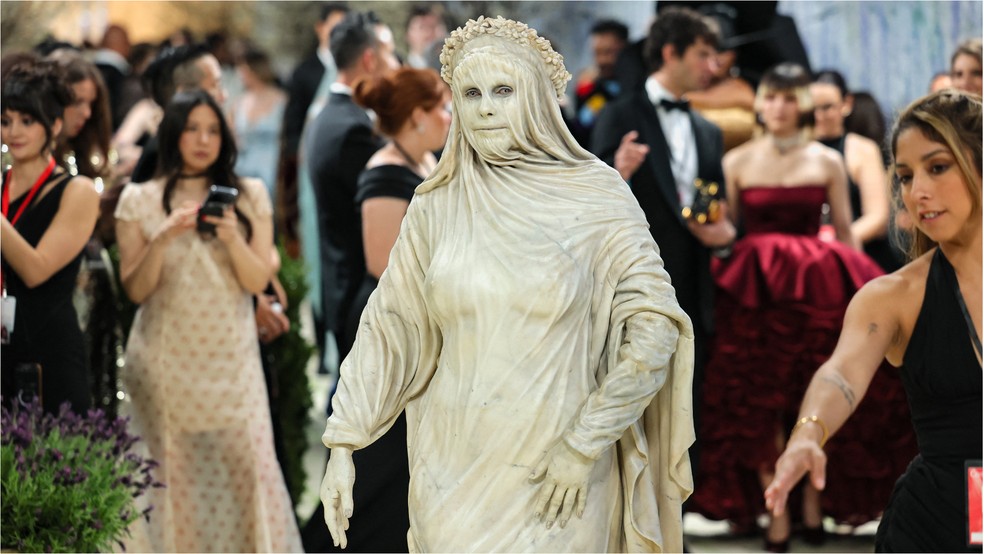 A modelo Heidi Klum — Foto: Reuters