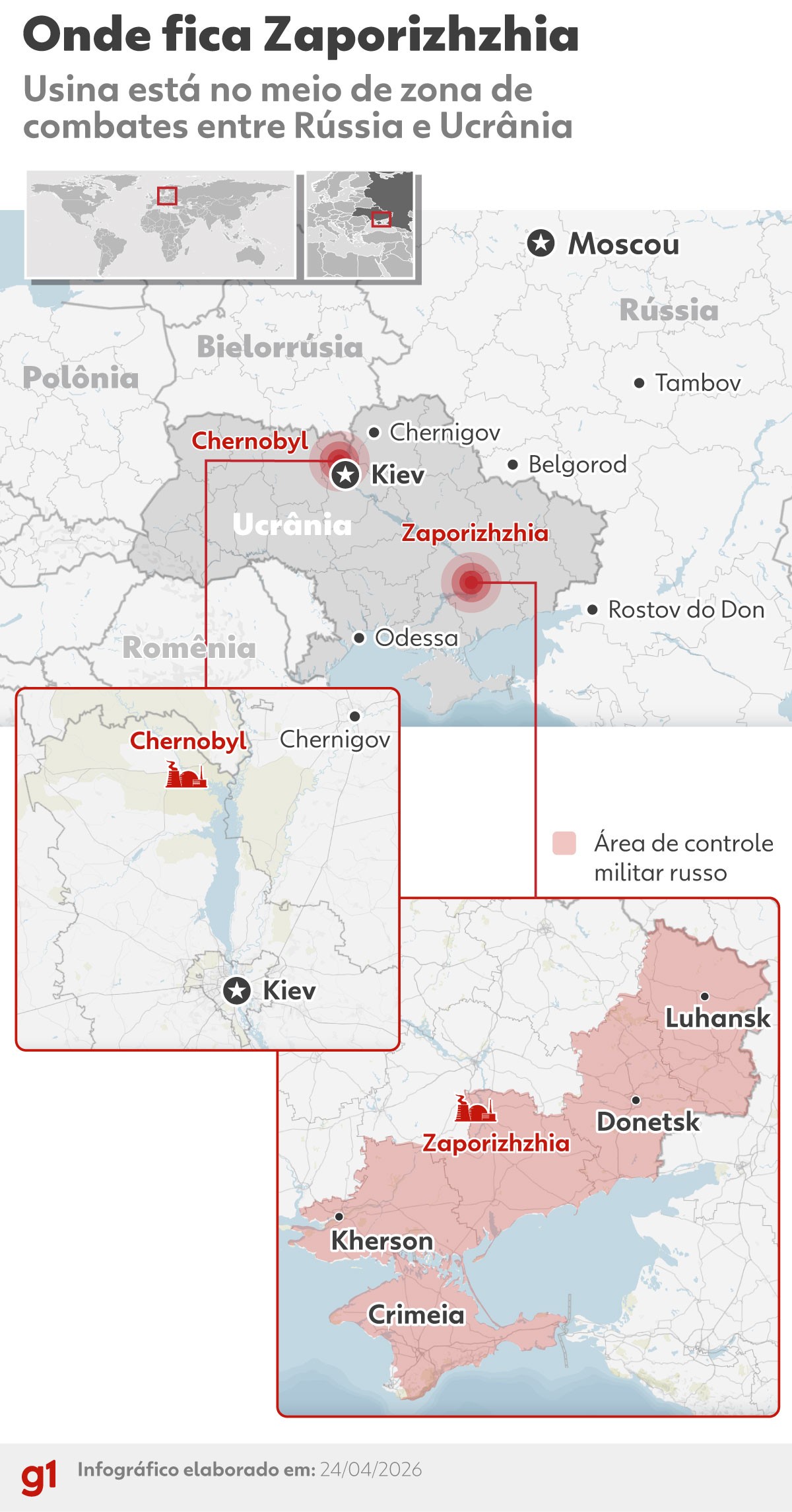 Chernobyl, 40 anos: em meio a guerras, quais as chances de um novo desastre nuclear?