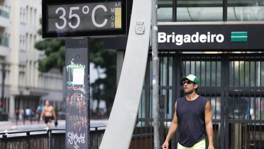 São Paulo pode bater hoje recorde histórico de calor para maio - Foto: (TIAGO QUEIROZ/ESTADÃO CONTEÚDO)