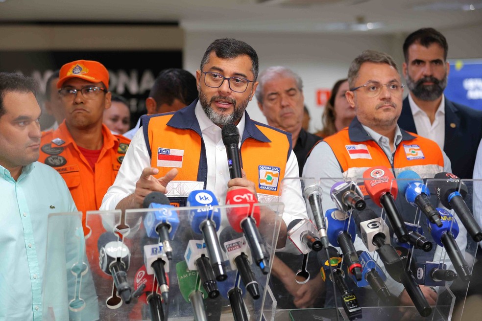 Planejamento de ações para  enfrentamento à estiagem é apresentado para secretarias do AM. — Foto: Divulgação/Secom
