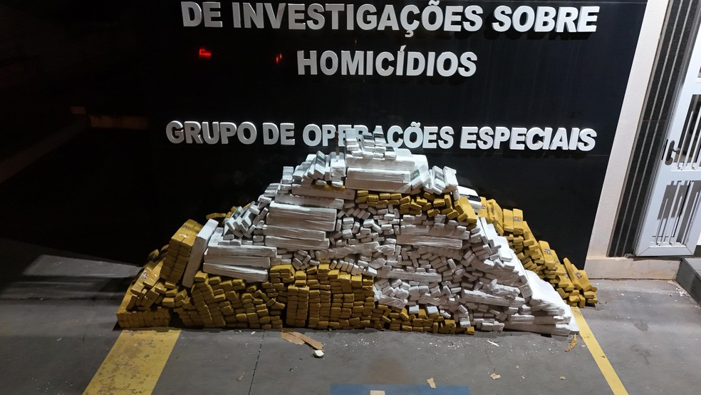 Caminhoneiro foi preso por tráfico de drogas em Presidente Prudente (SP) — Foto: Polícia Civil