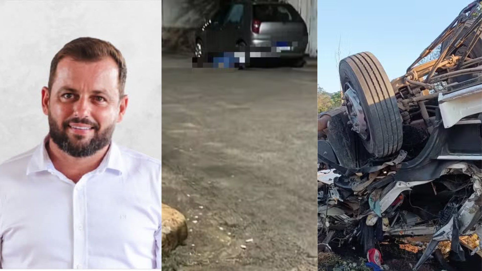 Você viu? Agredida por vereador pensa em deixar cidade, atirador mata vítima com 16 tiros e motorista morre na BR-262