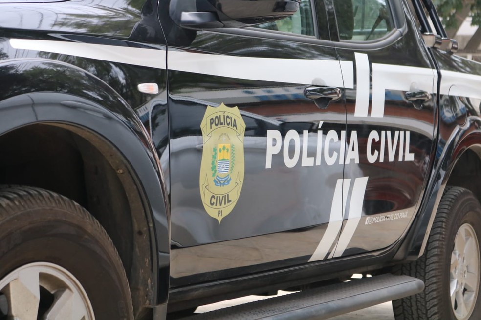 Viatura da Polícia Civil do Piauí — Foto: Andrê Nascimento/ g1 Piauí