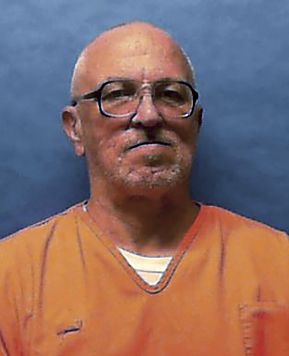 Edward James, de 63 anos, executado nesta quinta-feira (20) no estado da Flórida, nos EUA — Foto: Associated Press