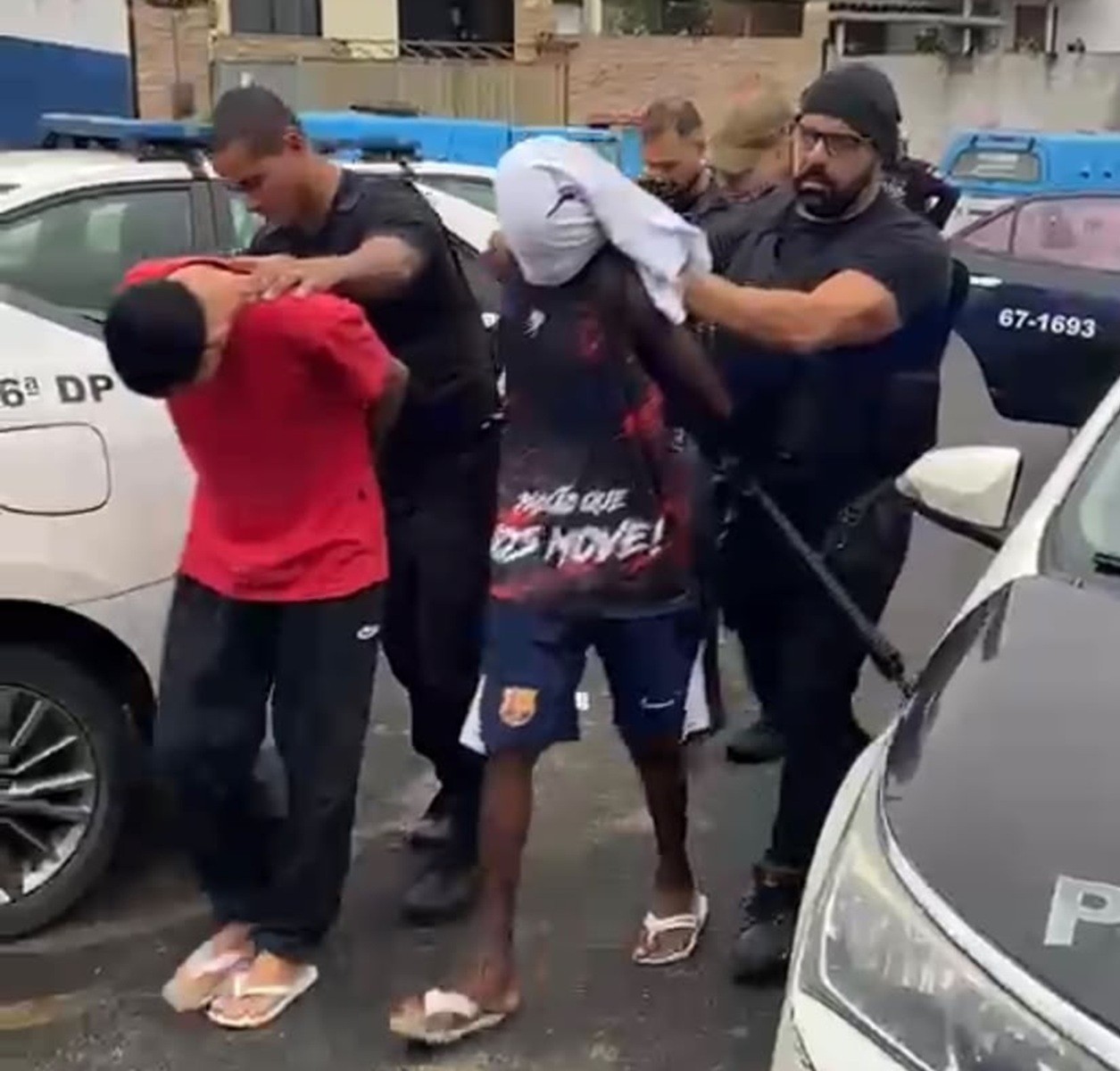 Dois homens são presos suspeitos de ataque a tiros em Campos, no RJ.