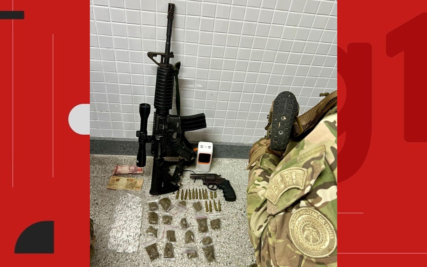 Ação policial termina com dois mortos e fuzil apreendido em Simões Filho