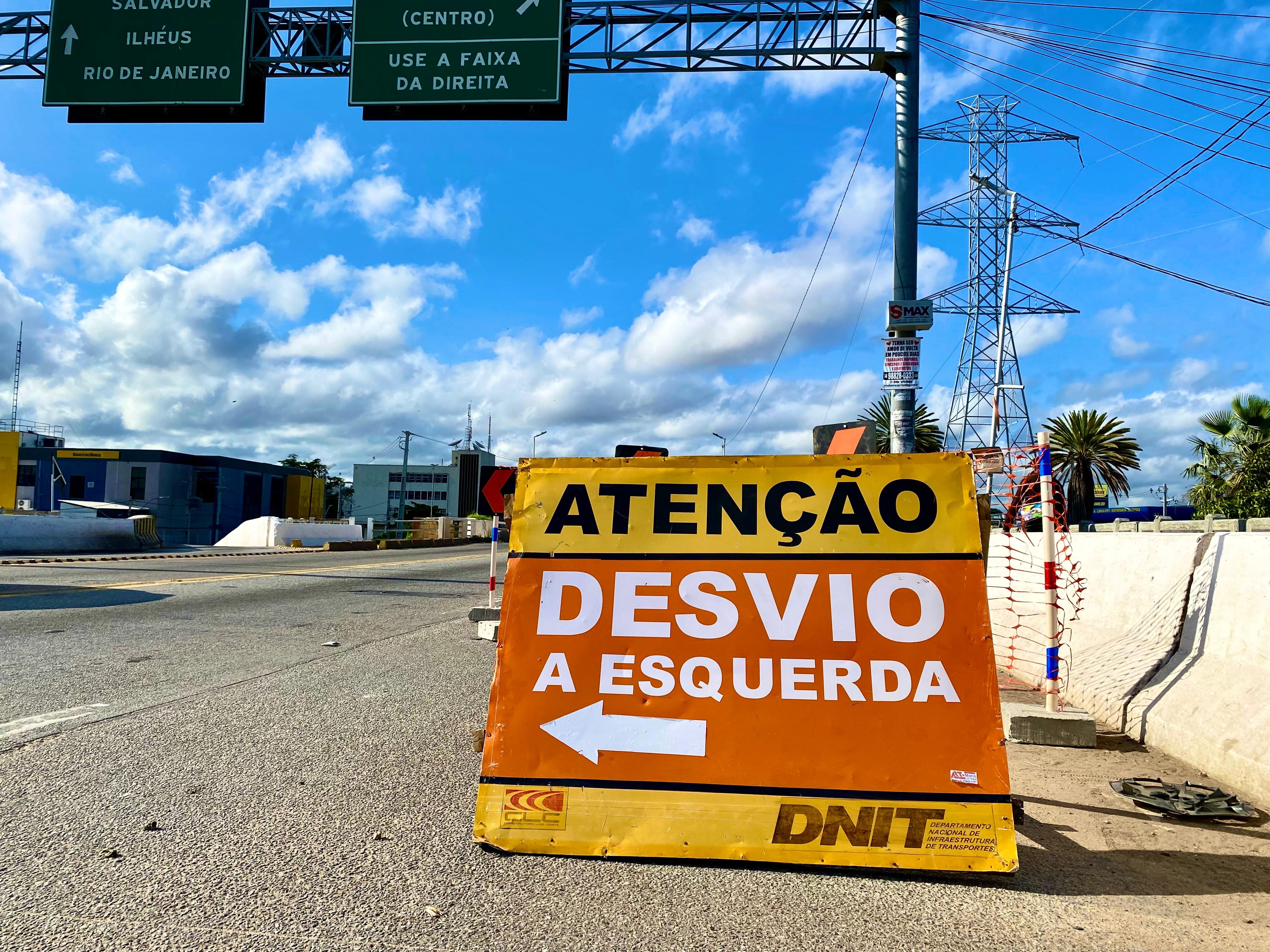 Ponte Presidente Dutra passa por interdição total na rampa de descida no sentido Petrolina-Juazeiro; veja o que muda