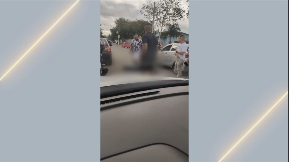 Paulo foi atingido por vários disparos e não resistiu — Foto: Reprodução/TV Globo