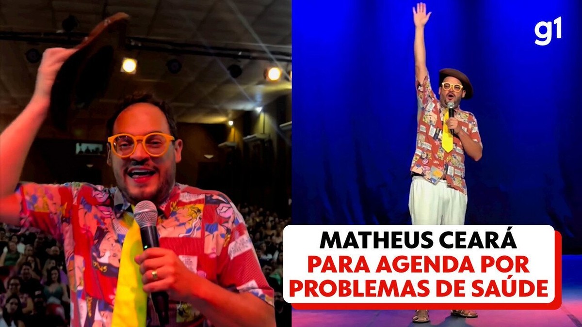 El humorista Mateus Ceara se muestra tras interrumpir su horario de trabajo: «Crisis de Ansiedad» |  Ciara