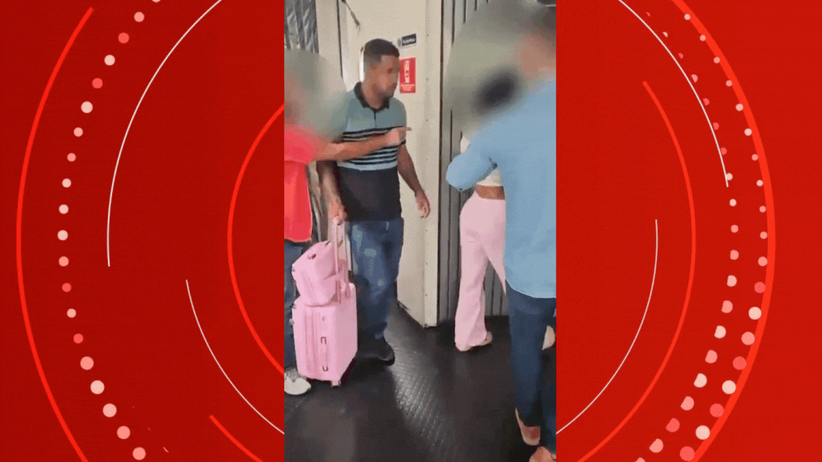 VÍDEO mostra prisão de suposto novo líder do CV após desembarcar de avião em MT