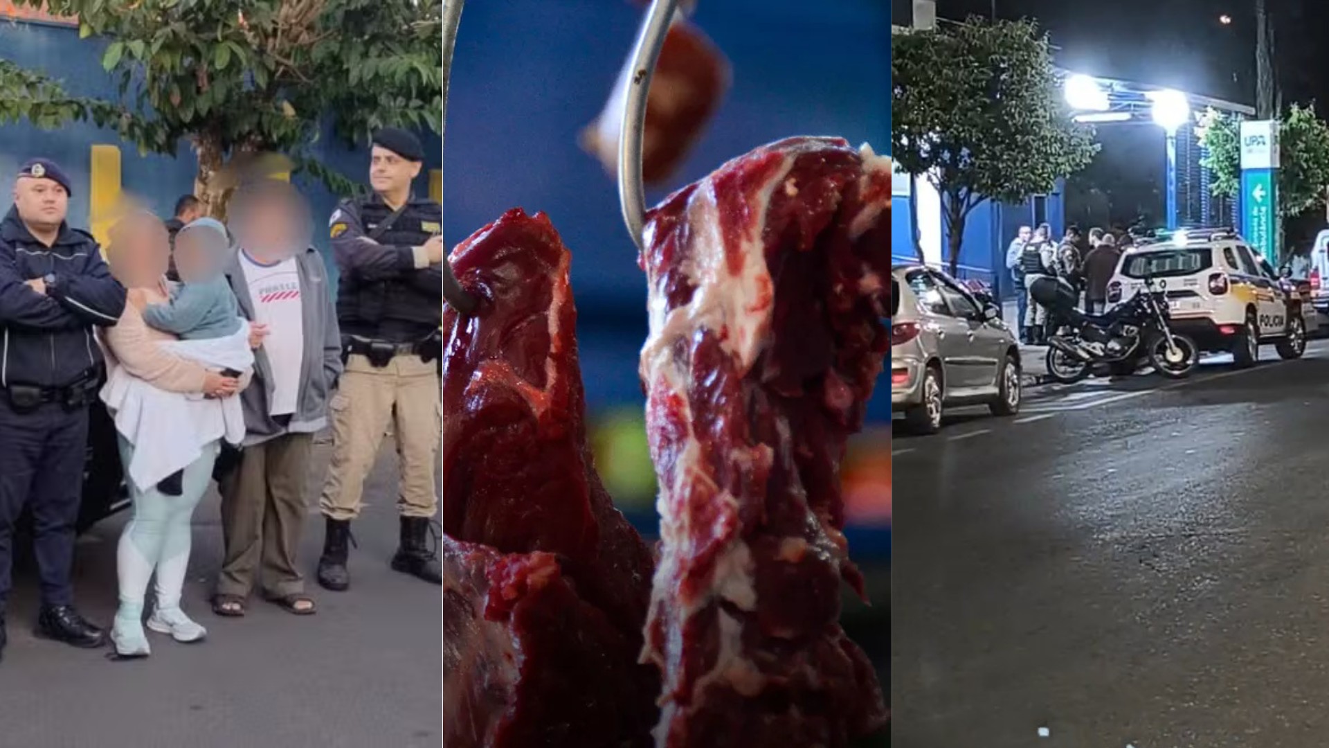 Você Viu? Avô e neto somem e são encontrados a 100 km de casa, açougueira pesa picanha com código de coxão mole e 5 homens mortos em confronto com a PM