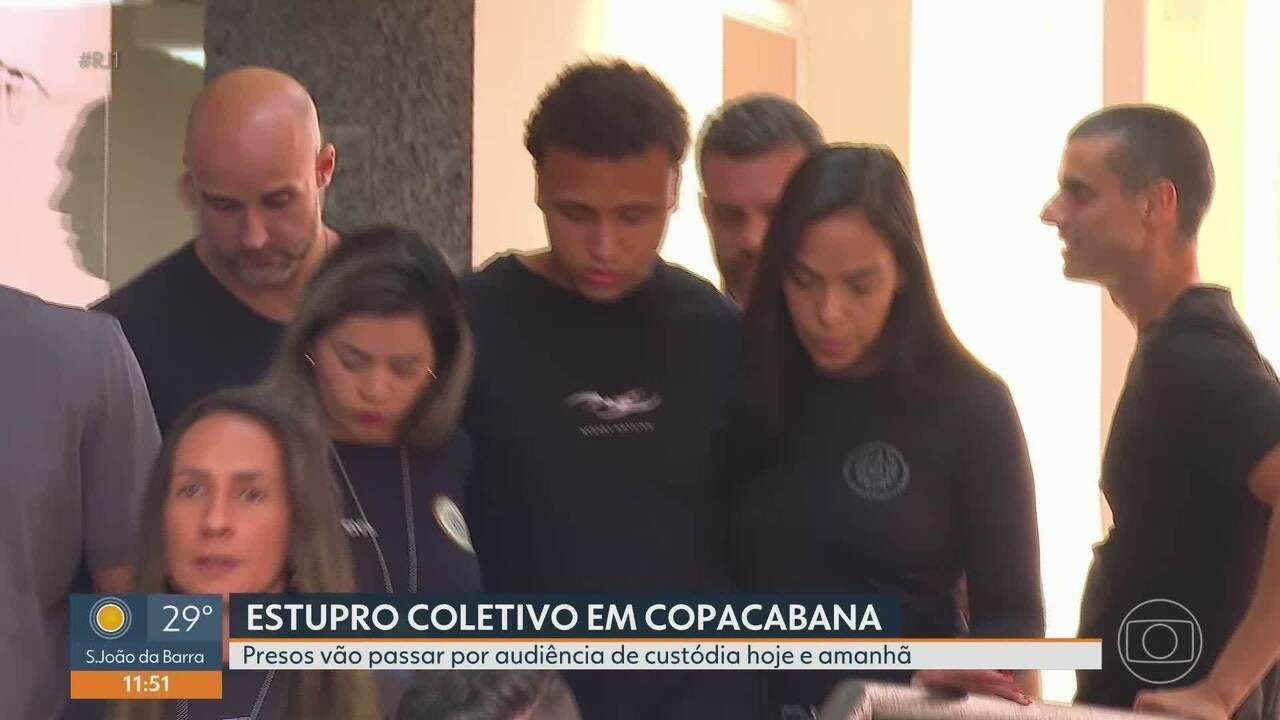 Prisões de dois dos réus por estupro coletivo em Copacabana são mantidas