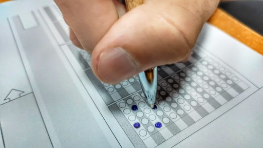 Hoje é o último dia para se inscrever no Enem; saiba como participar - Foto: (Eduardo Ribeiro Jr./g1)