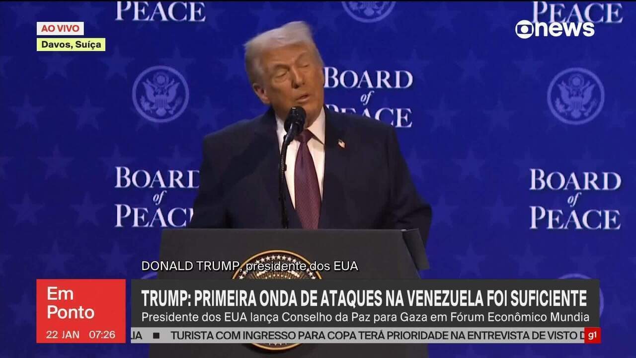 Putin diz que vai dar US$ 1 bilhão para 'Conselho da Paz' de Trump com ativos congelados