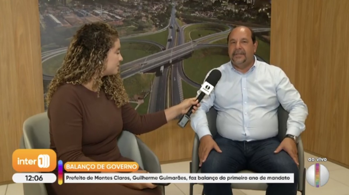 Prefeito de Montes Claros, Guilherme Guimarães, faz balanço do primeiro ano de gestão e destaca investimentos em saúde