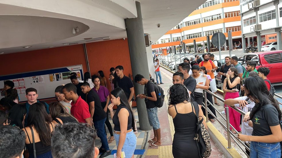 Situação causou tumulto dentro da instituição em São Luís — Foto: Divulgação/Redes Sociais