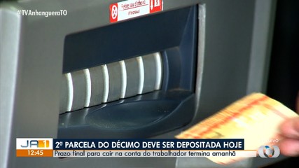 Segunda parcela do décimo deve ser depositada nesta sexta-feira (19); saiba mais