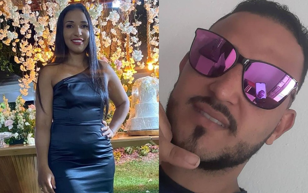 Leila e Robson morreram após a batida — Foto: Reprodução/Redes Sociais
