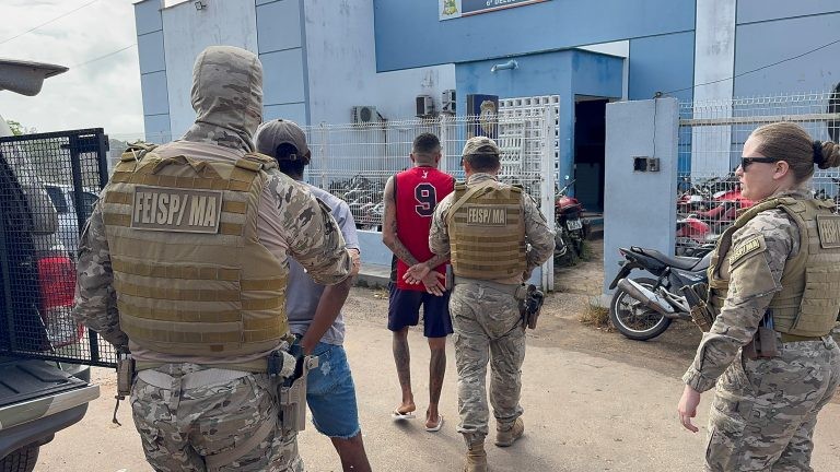 Operação da polícia cumpre 22 mandados de prisão e apreende armas e drogas na Baixada Maranhense
