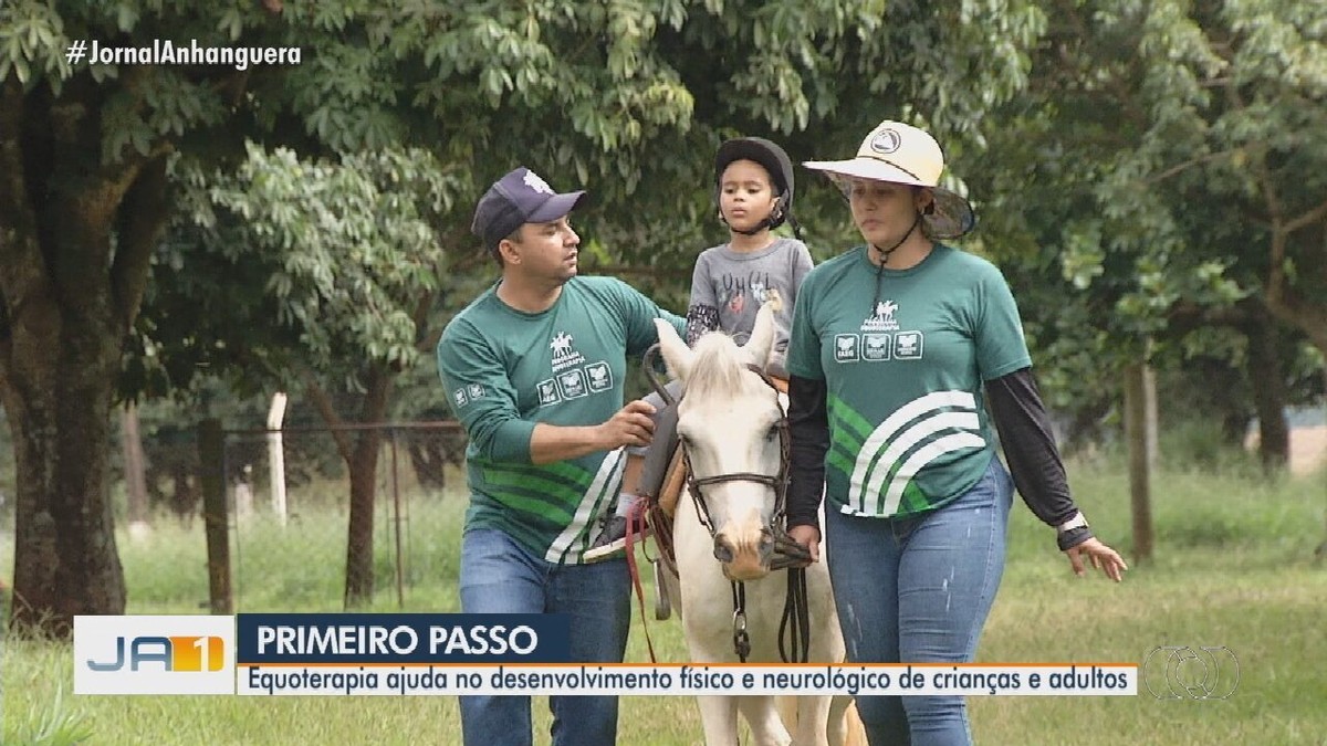 Cavalos ajudam na saúde física e mental com atividades em MT