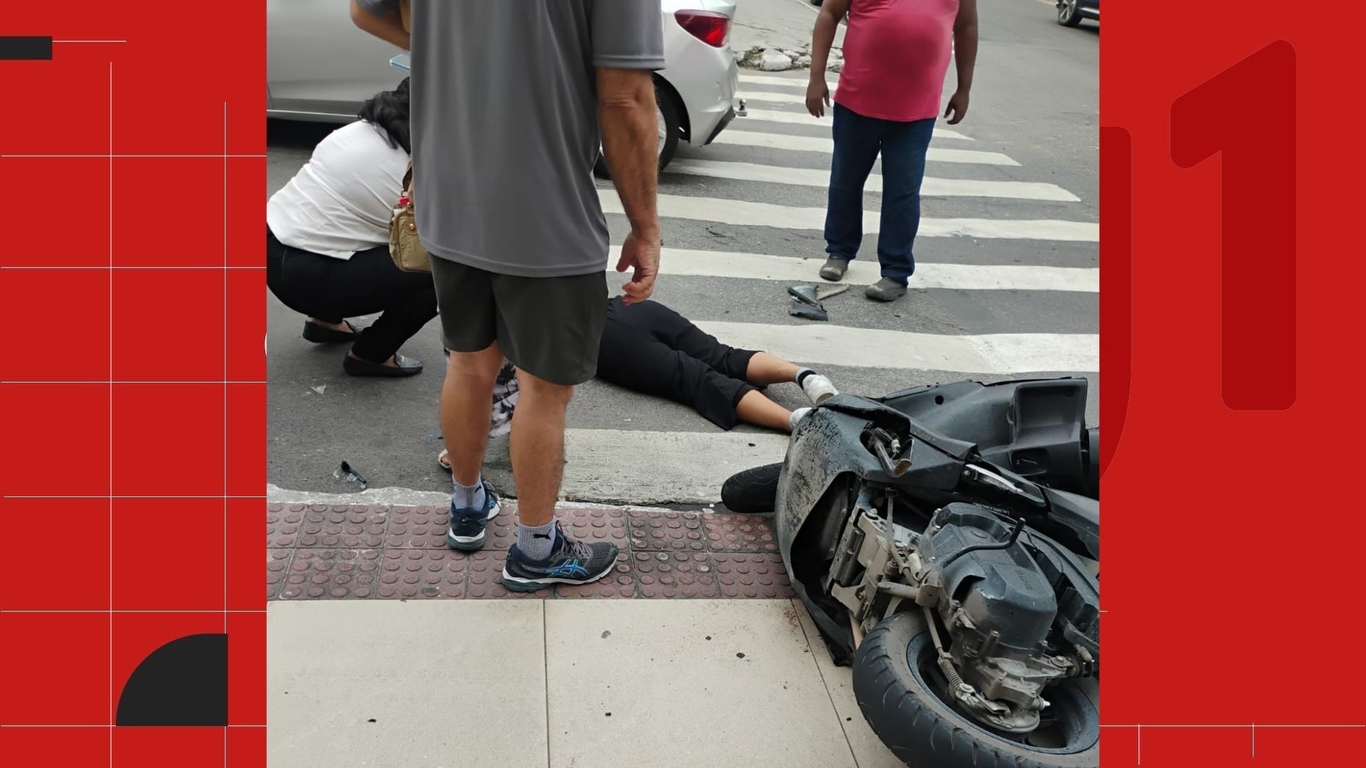 Mulher de moto morre após acidente envolvendo carro em Vila Velha