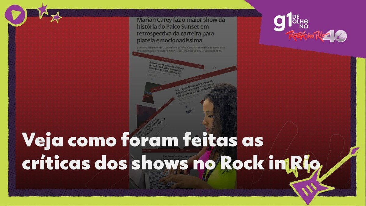 Os bastidores da cobertura de shows no Rock in Rio: veja como é feita a crítica de apresentações