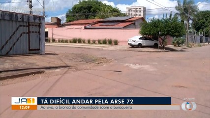 Morador reclama do recapeamento de ruas em quadras de Palmas