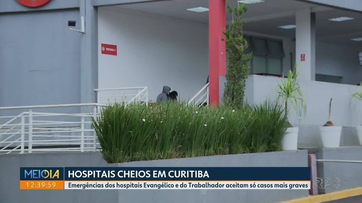 Hospitais de Curitiba atingem lotação e restringem atendimento no  pronto-socorro - RIC Mais
