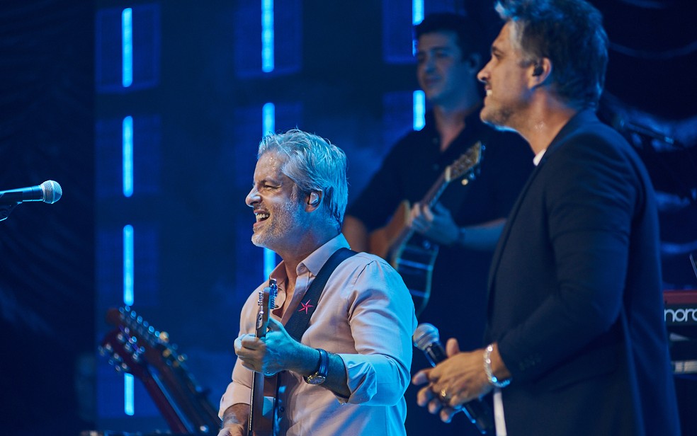 Victor e Léo retornam a Natal no TBT WS — Foto: Érico Andrade/EPTV