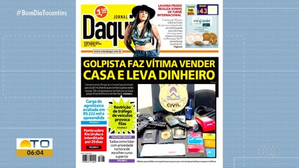 Confira os assuntos em destaque no Jornal Daqui