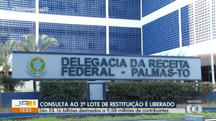 Consulta ao 2º lote de restituição foi liberado