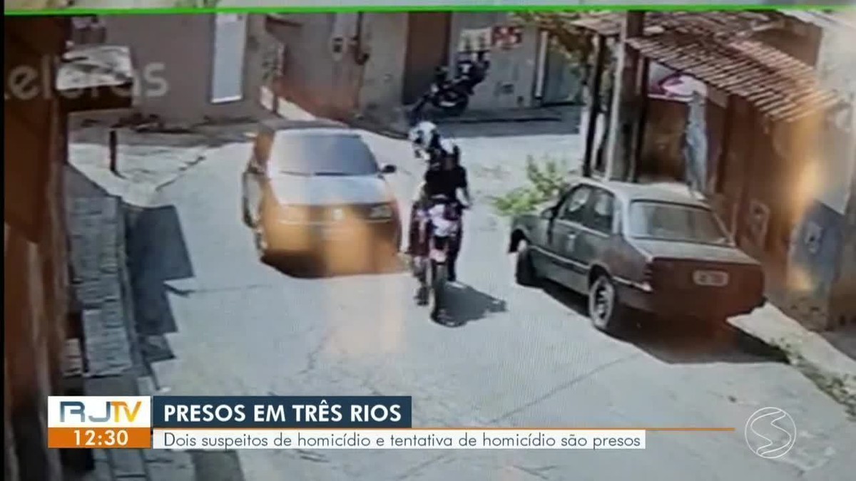 Suspeitos de homicídio e tentativa de homicídio são presos em Três Rios ...