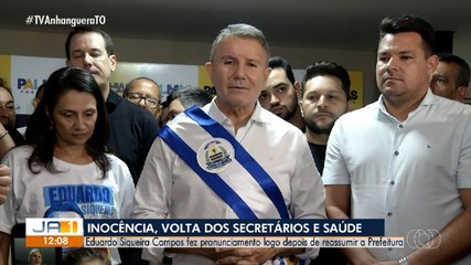 Prefeito de Palmas defende inocência e fala da volta de secretários exonerados